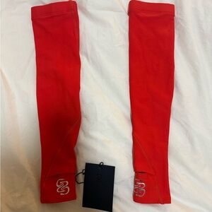 Bandit Berlin braves Red Arm Sleeves with Logo